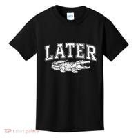 Later Alligator In A While Crocodile Gator Kids T-Shirt thumb 0