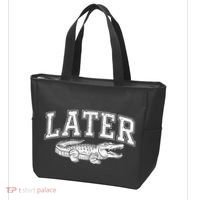 Later Alligator In A While Crocodile Gator Tote Bag thumb 3