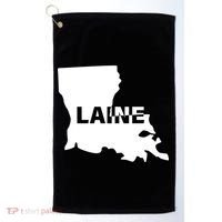Laine Louisiana Golf Towel thumb 0