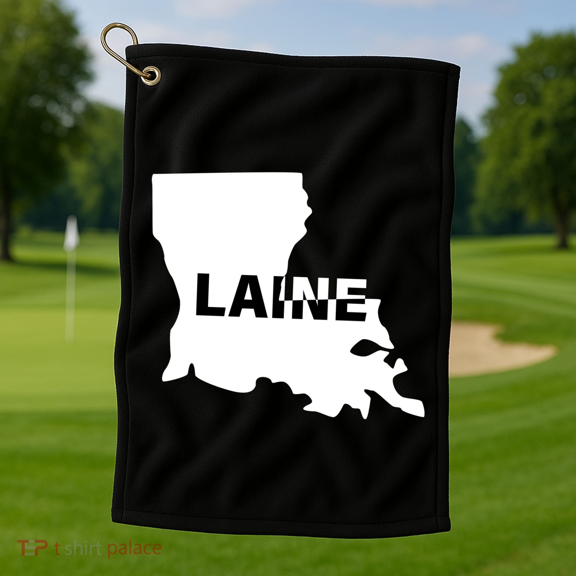 Laine Louisiana Golf Towel