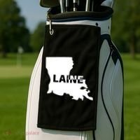 Laine Louisiana Golf Towel thumb 2