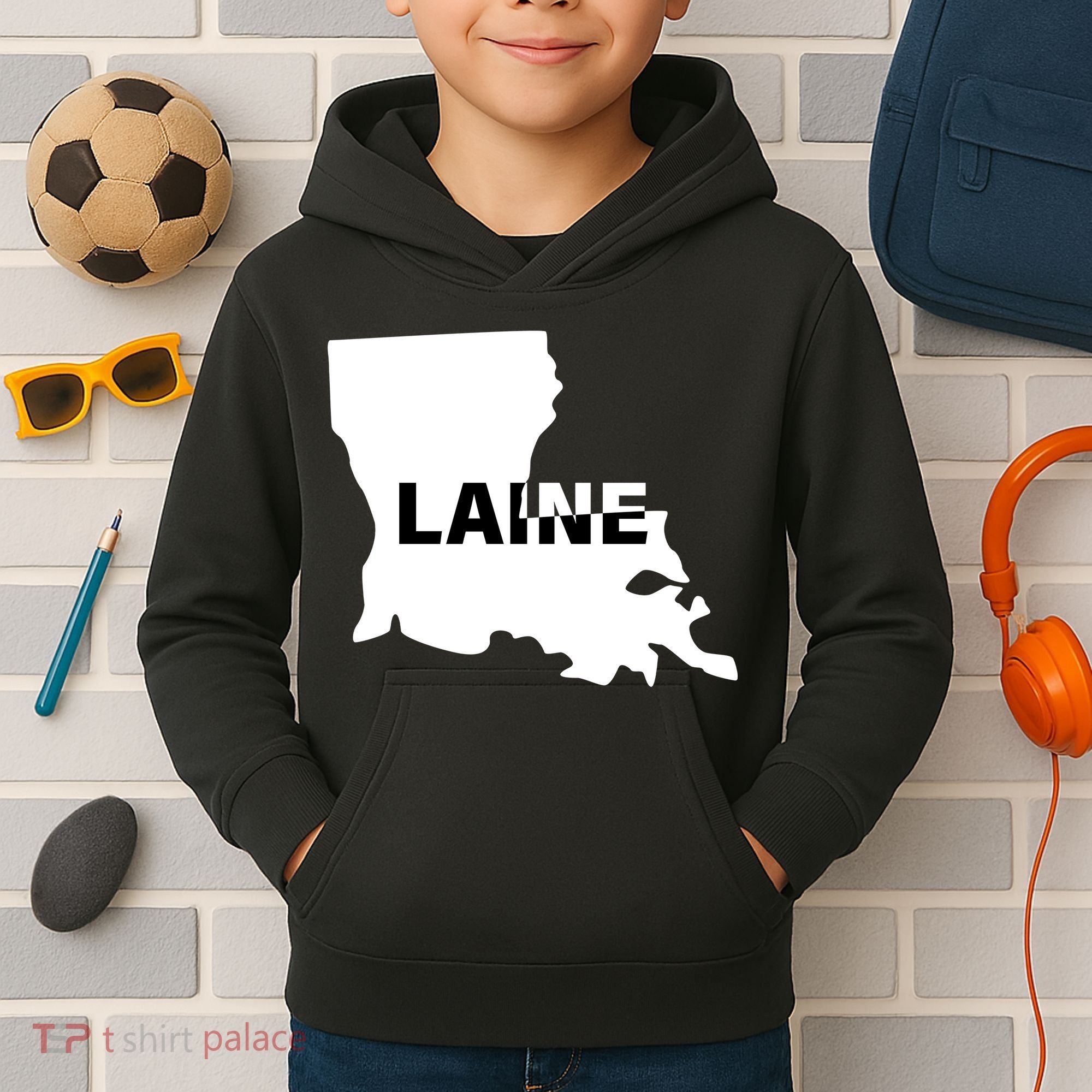 Laine Louisiana Kids Hoodie