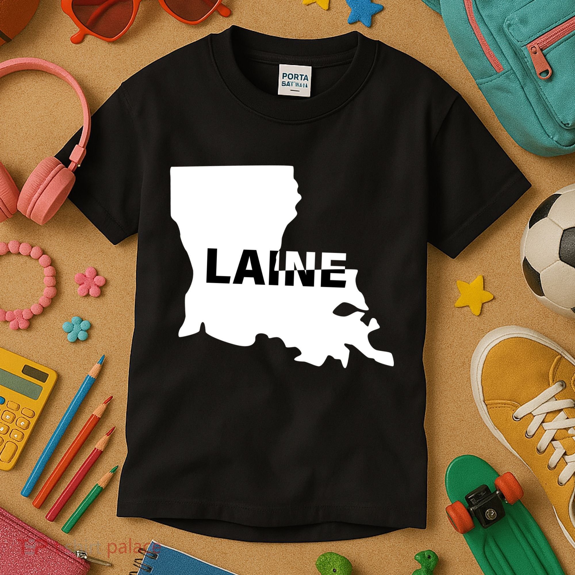 Laine Louisiana Kids T-Shirt