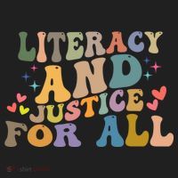 Literacy And Justice For All Reading Book Club Golf Towel thumb 3