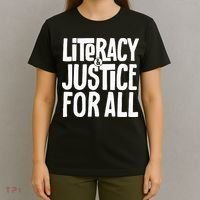 Literacy And Justice All T-Shirt thumb 4
