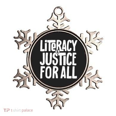 Literacy And Justice All Ornament