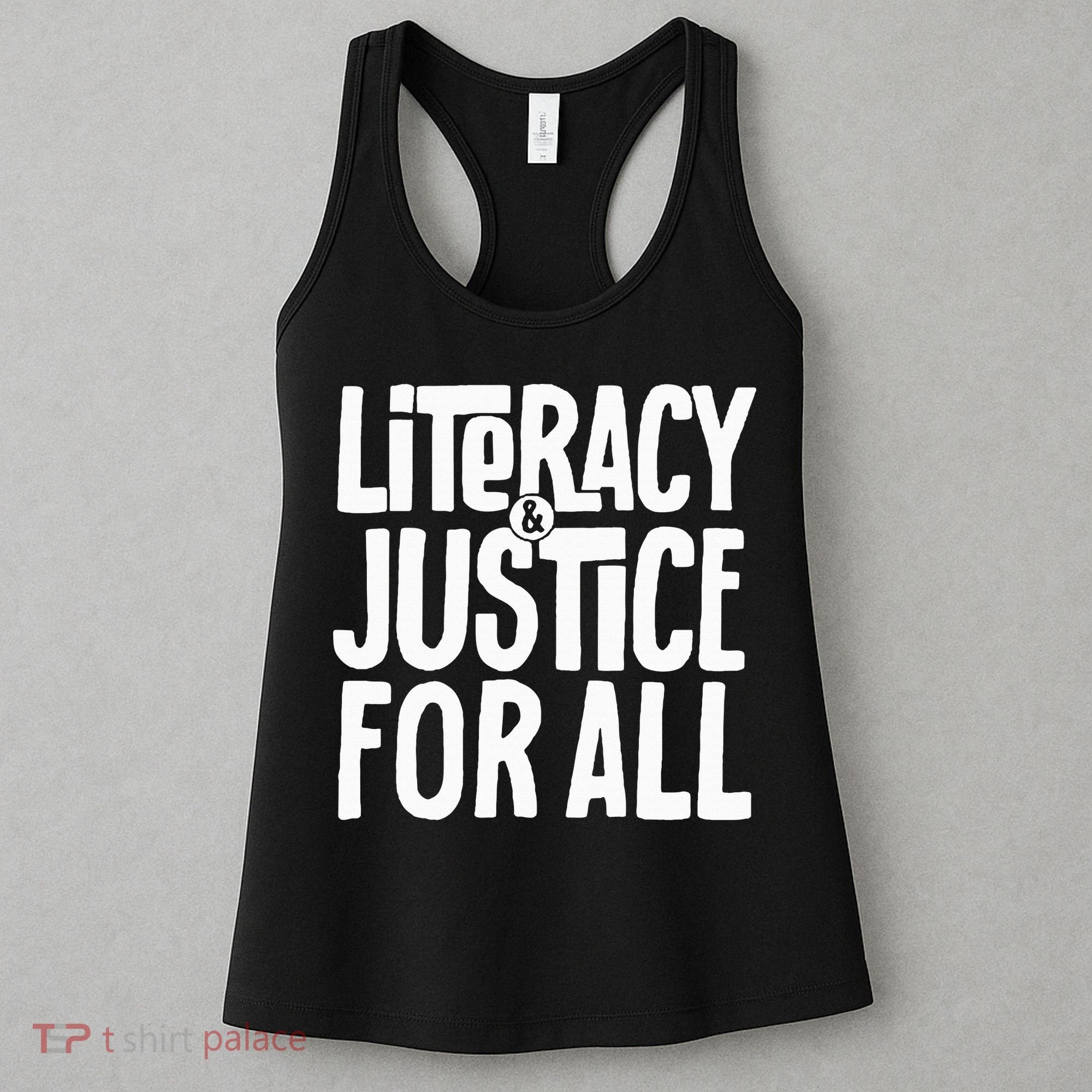 Literacy And Justice All Women's Tank Top