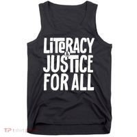 Literacy And Justice All Tank Top thumb 0