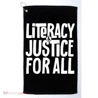 Literacy And Justice All Golf Towel