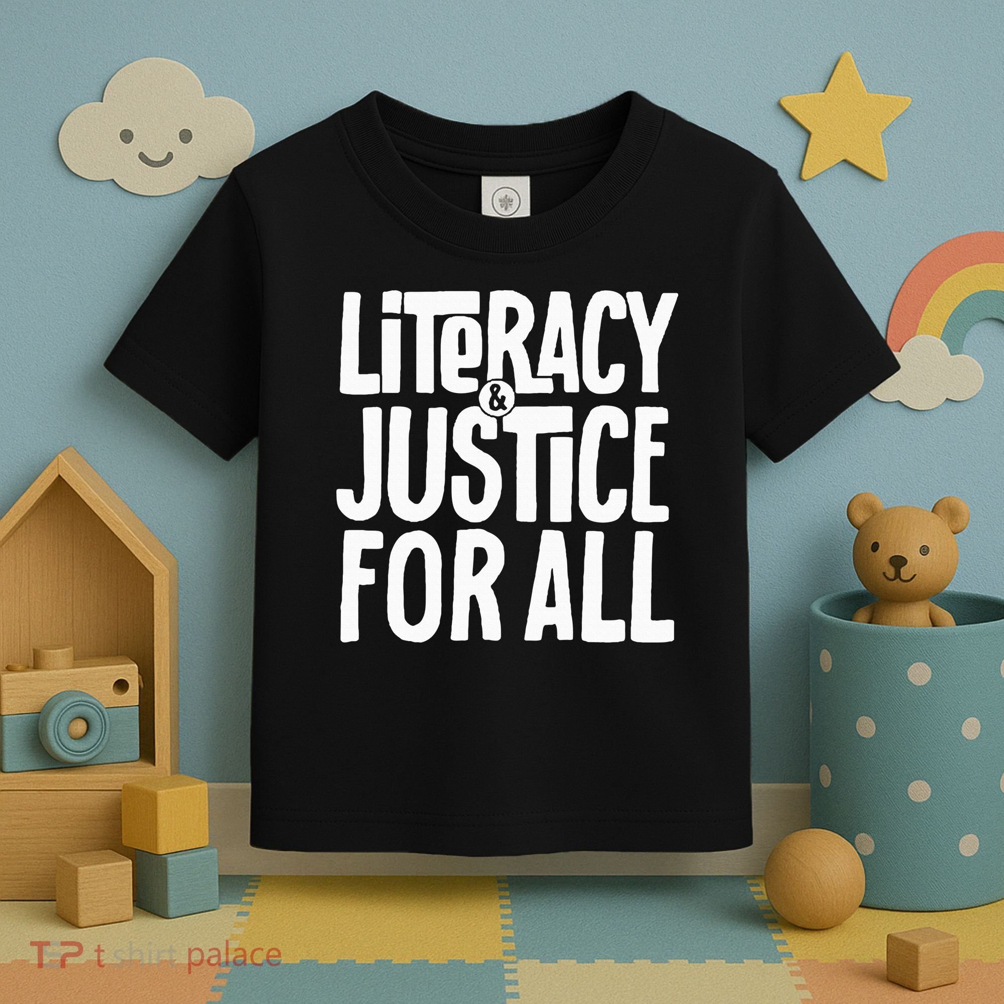 Literacy And Justice All Toddler T-Shirt