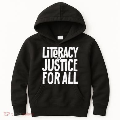 Literacy And Justice All Kids Hoodie