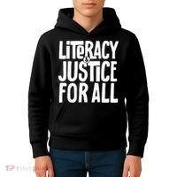 Literacy And Justice All Kids Hoodie thumb 4