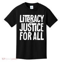 Literacy And Justice All Kids T-Shirt thumb 0