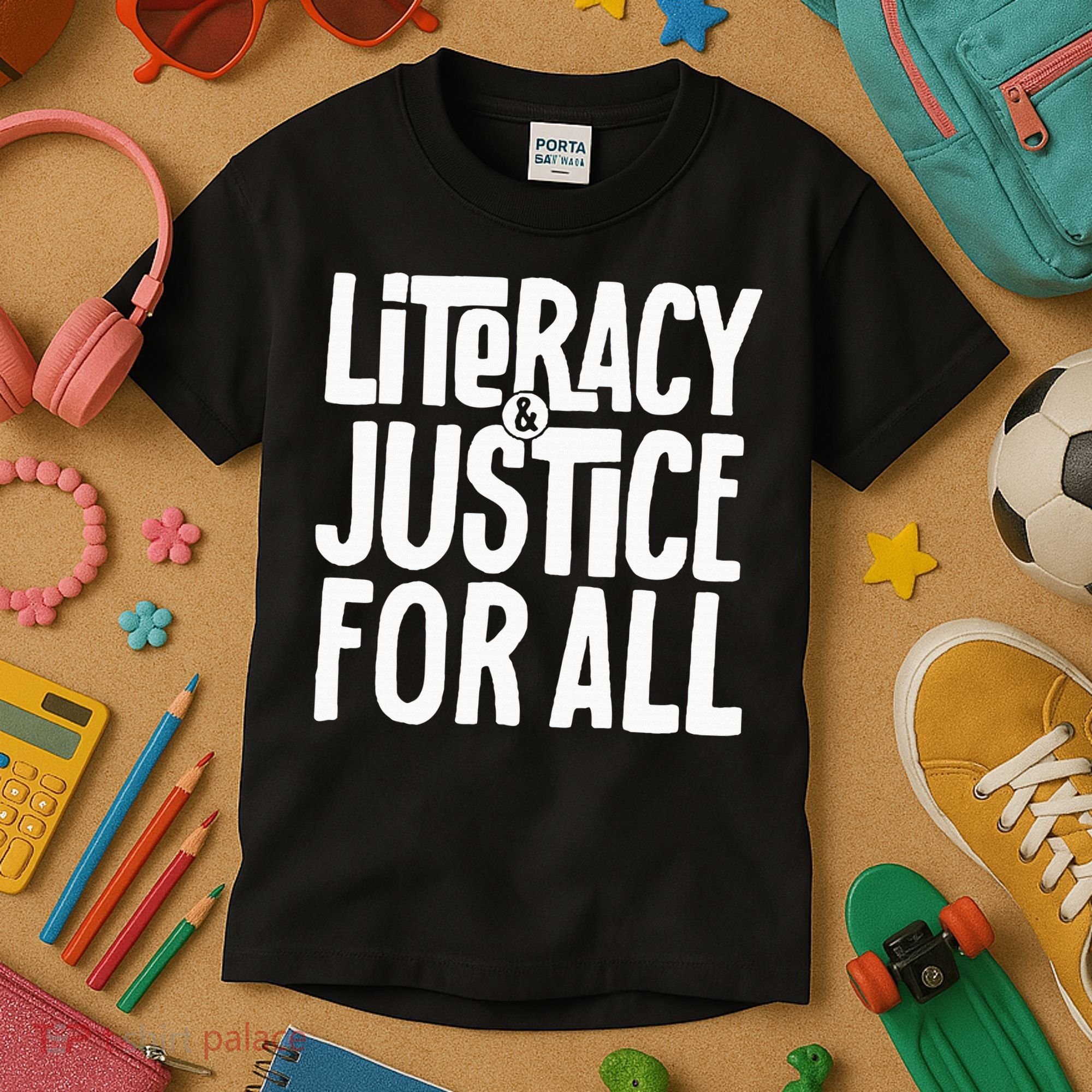 Literacy And Justice All Kids T-Shirt