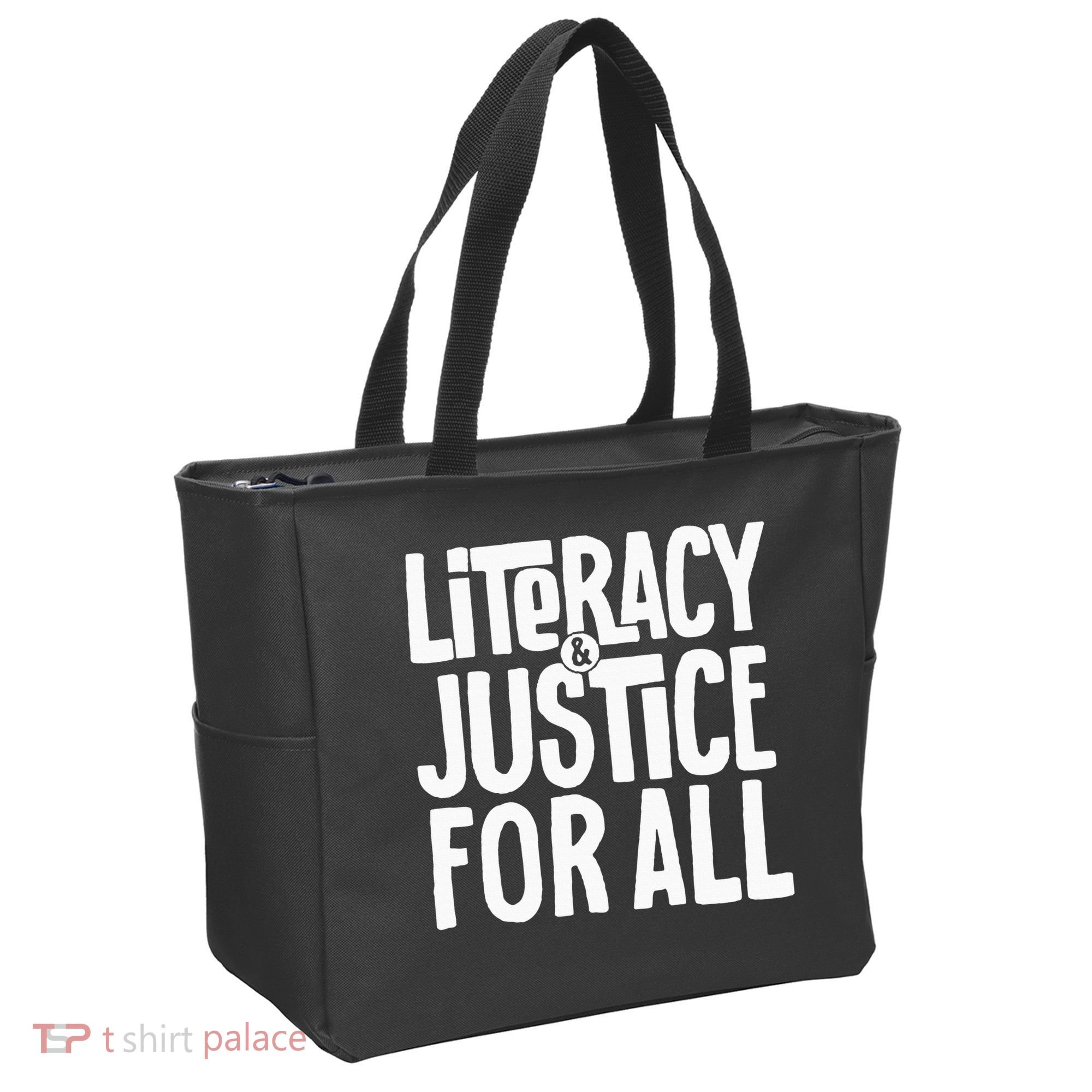 Literacy And Justice All Tote Bag
