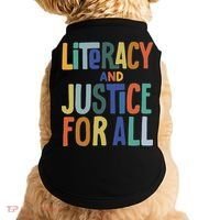 Literacy And Justice For All Protect Libraries Banned Books Doggie Tank thumb 0