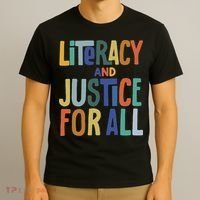 Literacy And Justice For All Protect Libraries Banned Books T-Shirt thumb 3