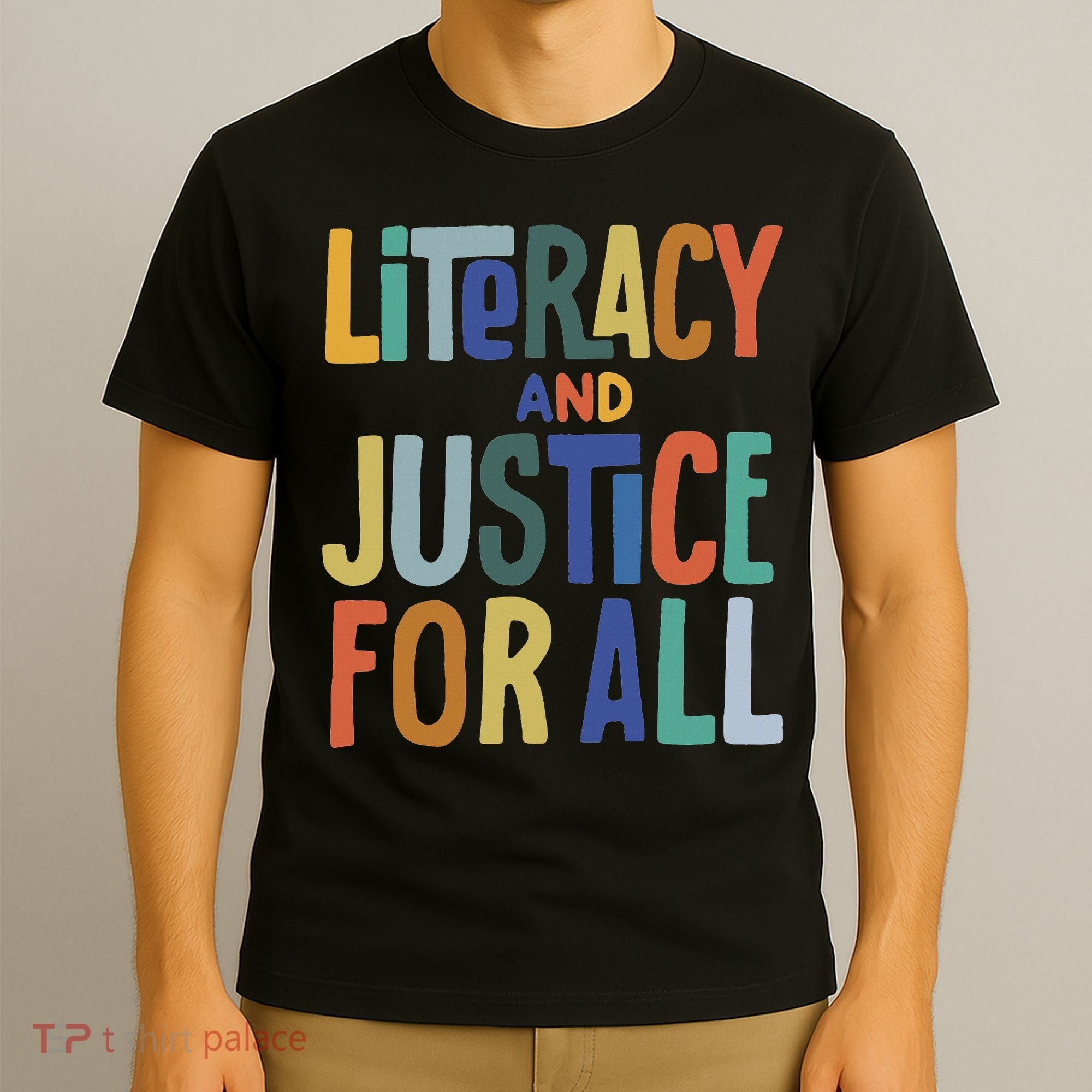Literacy And Justice For All Protect Libraries Banned Books T-Shirt