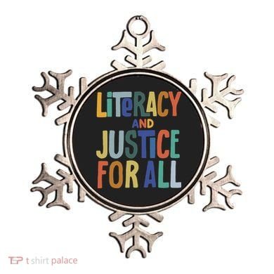 Literacy And Justice For All Protect Libraries Banned Books Ornament
