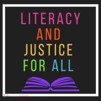 Literacy And Justice For All Literacy Teacher Gift Reading Cool Gift Golf Towel thumb 3