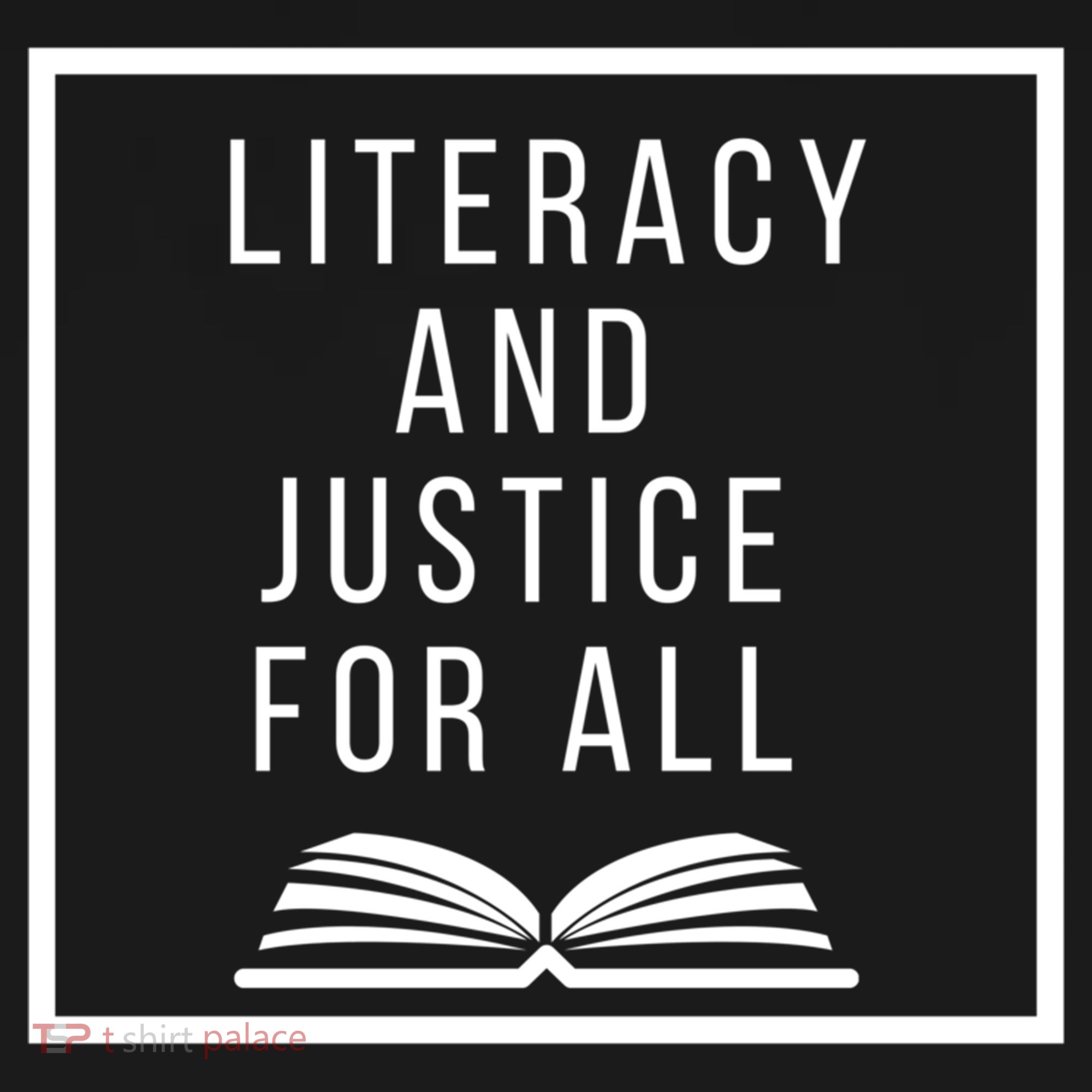 Literacy And Justice For All Social Justice Readingteacher Meaningful Gift USA-Made Doggie Bandana