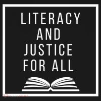 Literacy And Justice For All Social Justice Readingteacher Meaningful Gift Women's Hoodie thumb 2