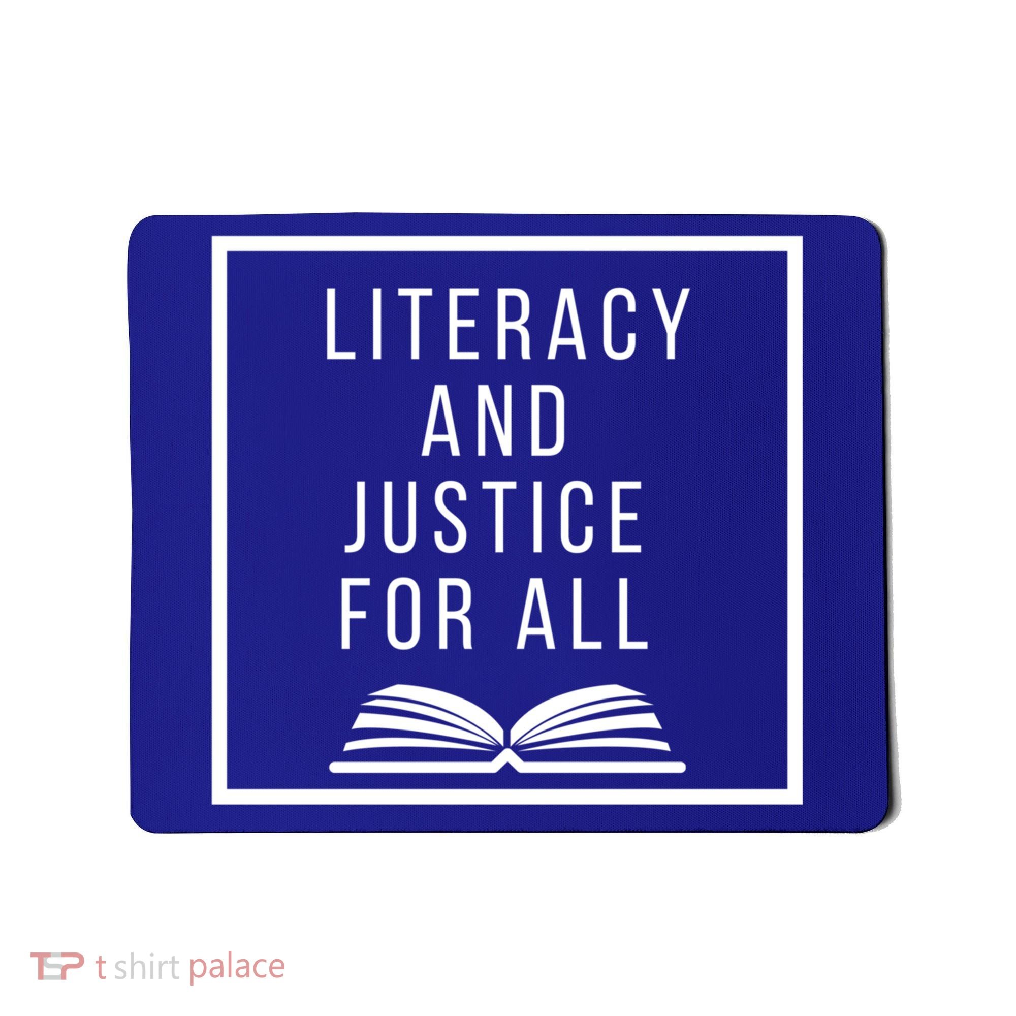 Literacy And Justice For All Social Justice Readingteacher Meaningful Gift Mousepad