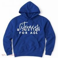 Literacy And Justice For All Gift Hoodie thumb 0