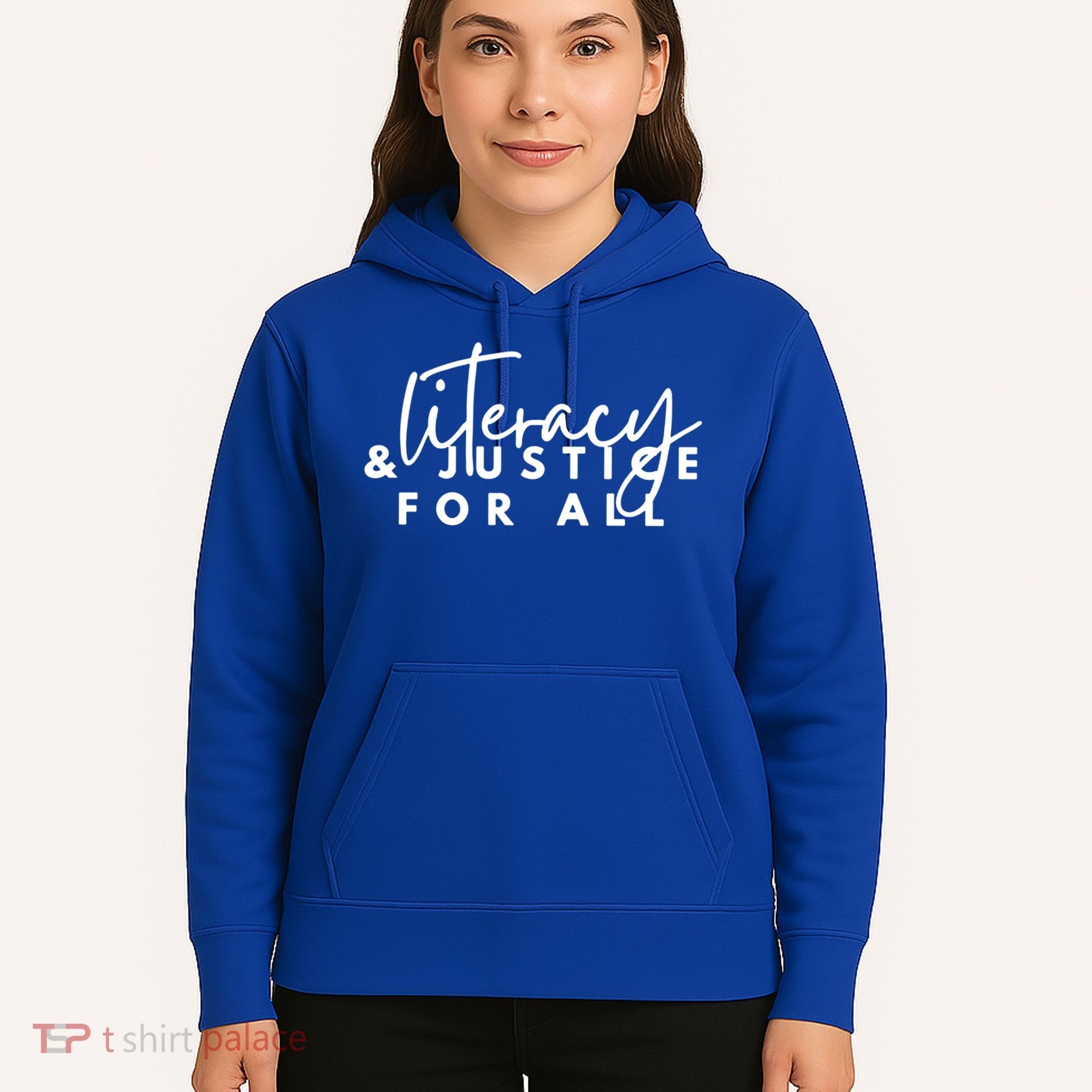 Literacy And Justice For All Gift Hoodie