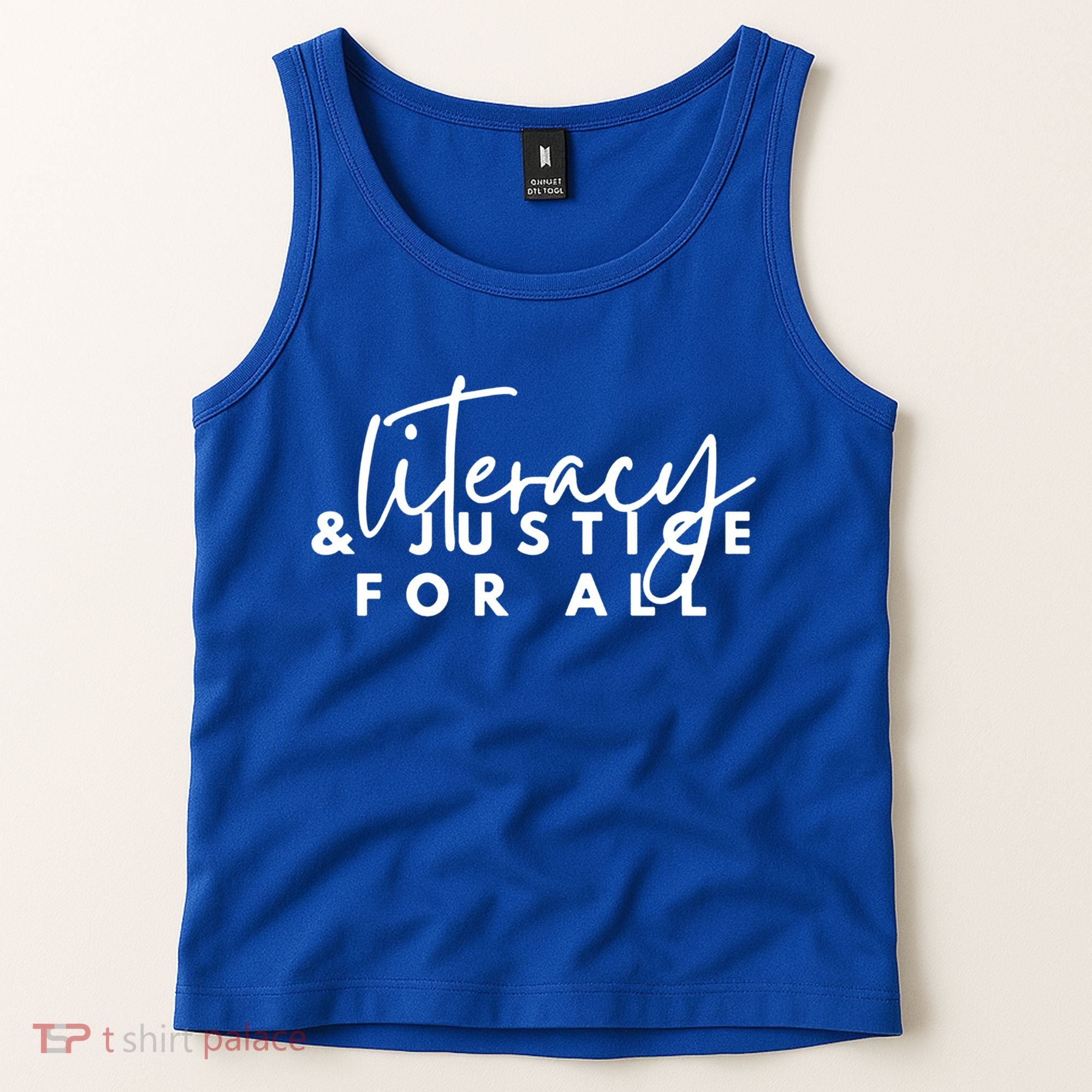 Literacy And Justice For All Gift Tank Top