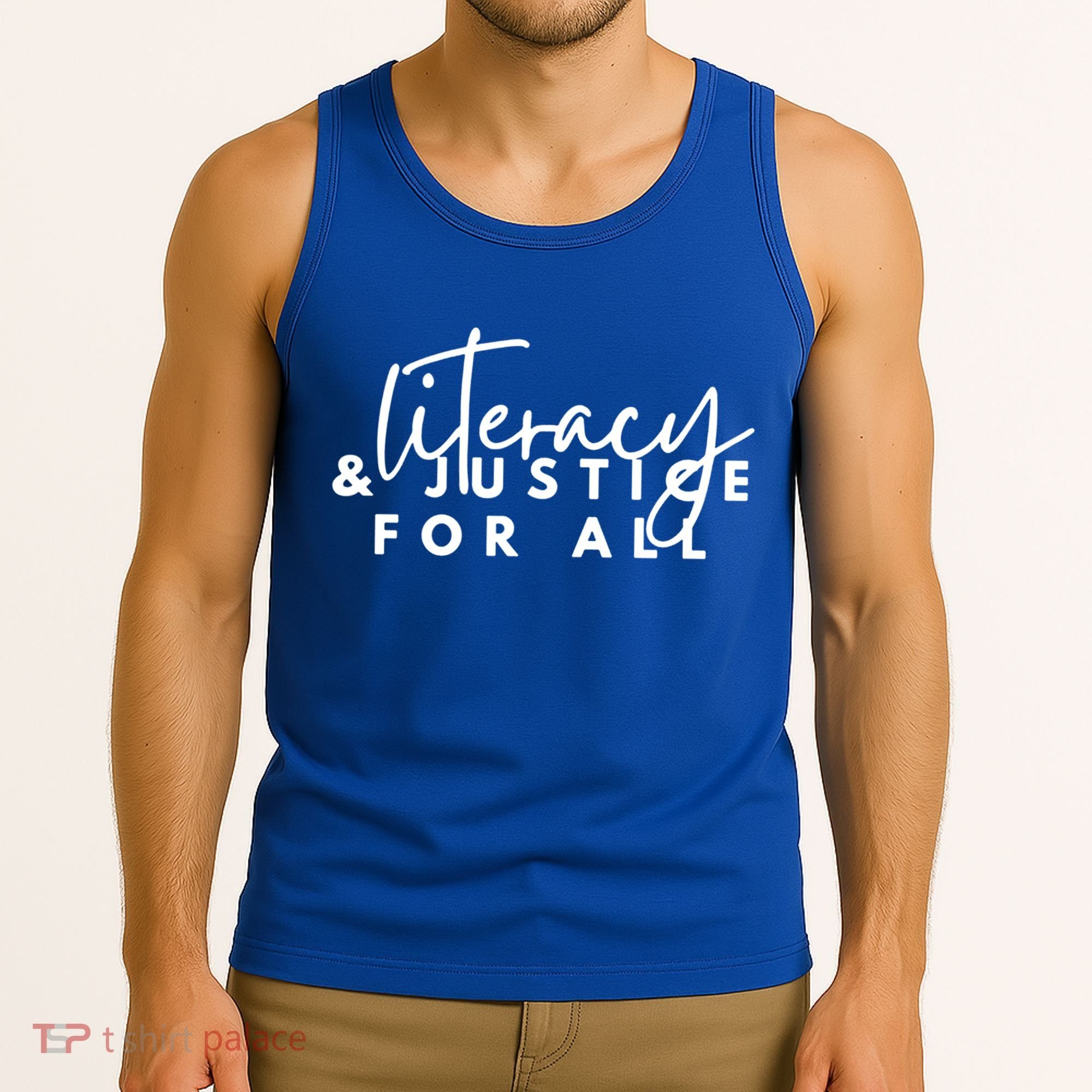 Literacy And Justice For All Gift Tank Top