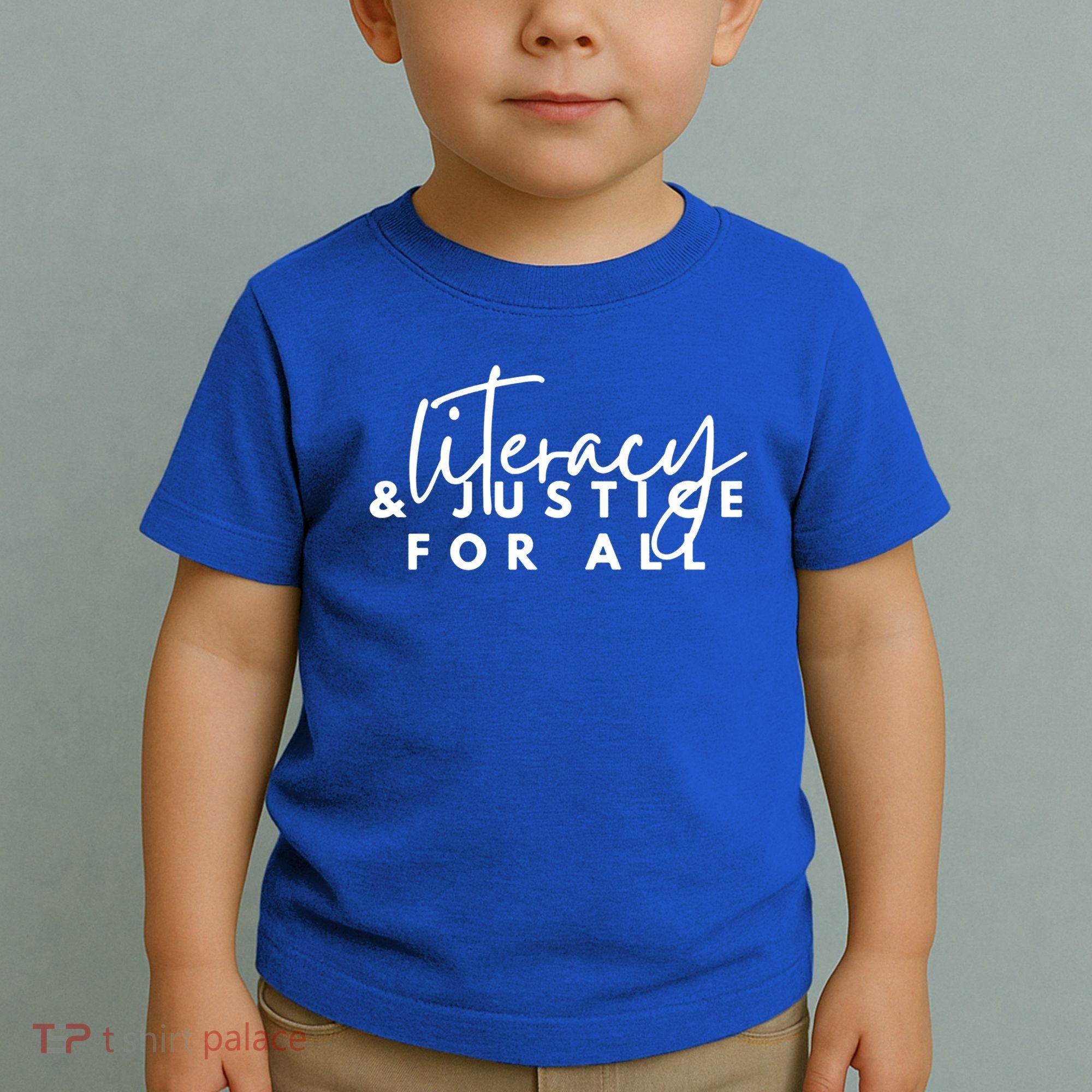 Literacy And Justice For All Gift Toddler T-Shirt