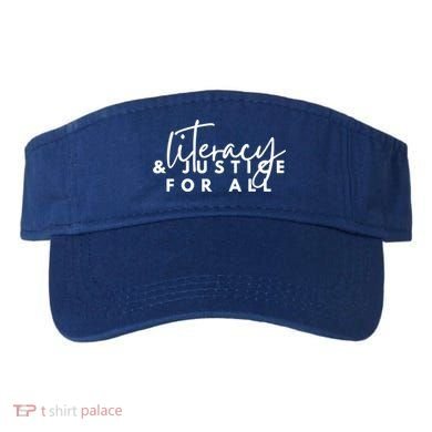 Literacy And Justice For All Gift Visor