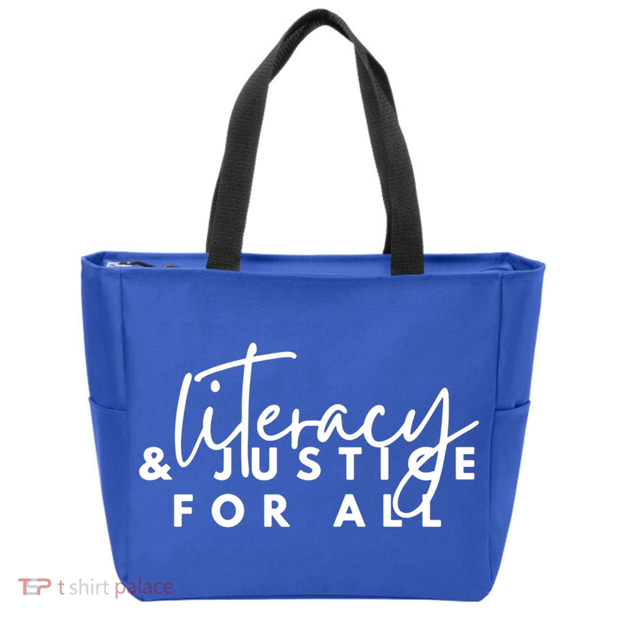 Literacy And Justice For All Gift Tote Bag