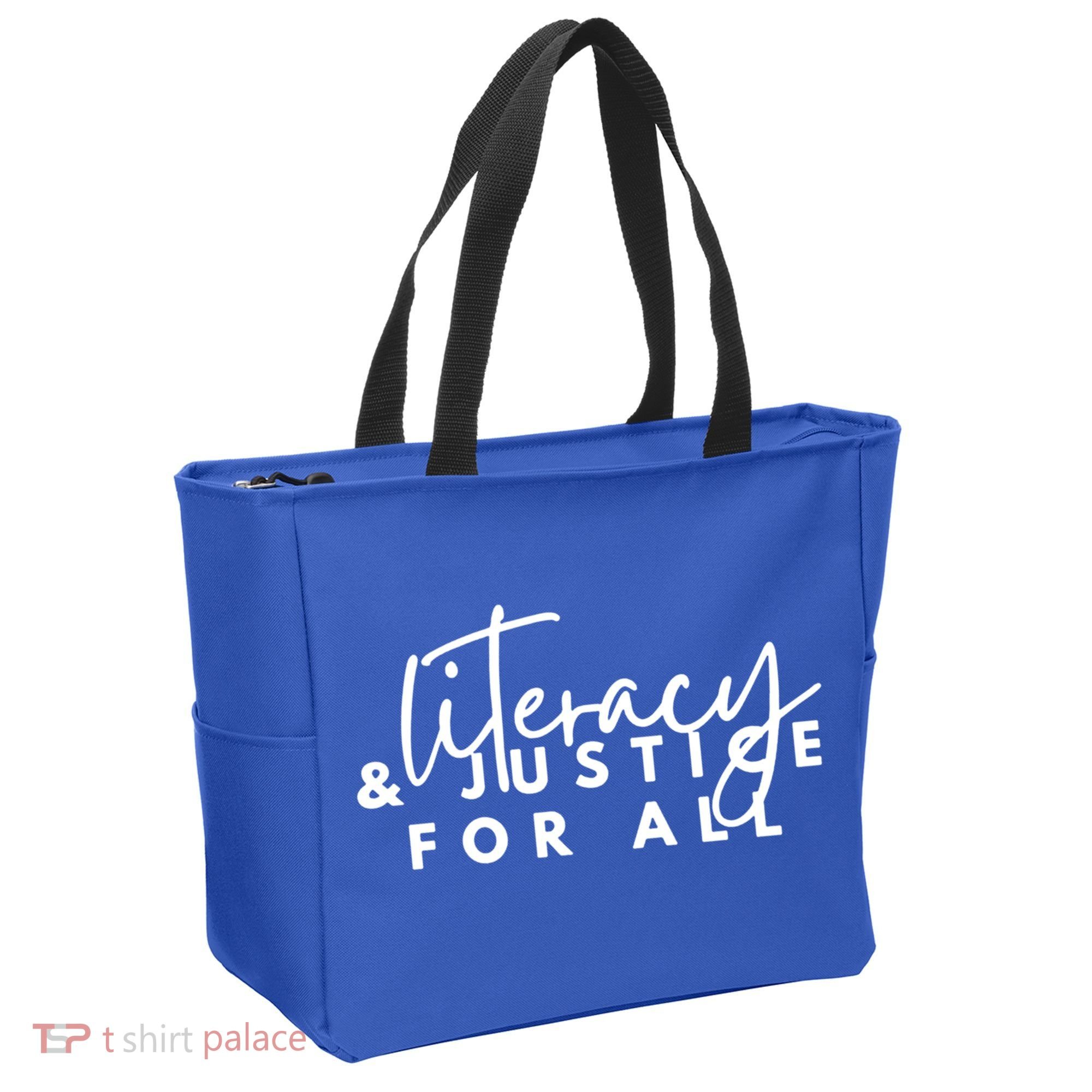 Literacy And Justice For All Gift Tote Bag