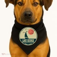 Lake George New York USA-Made Doggie Bandana thumb 1