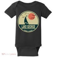 Lake George New York Baby Bodysuit thumb 0