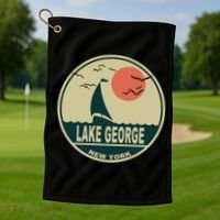 Lake George New York Golf Towel thumb 1