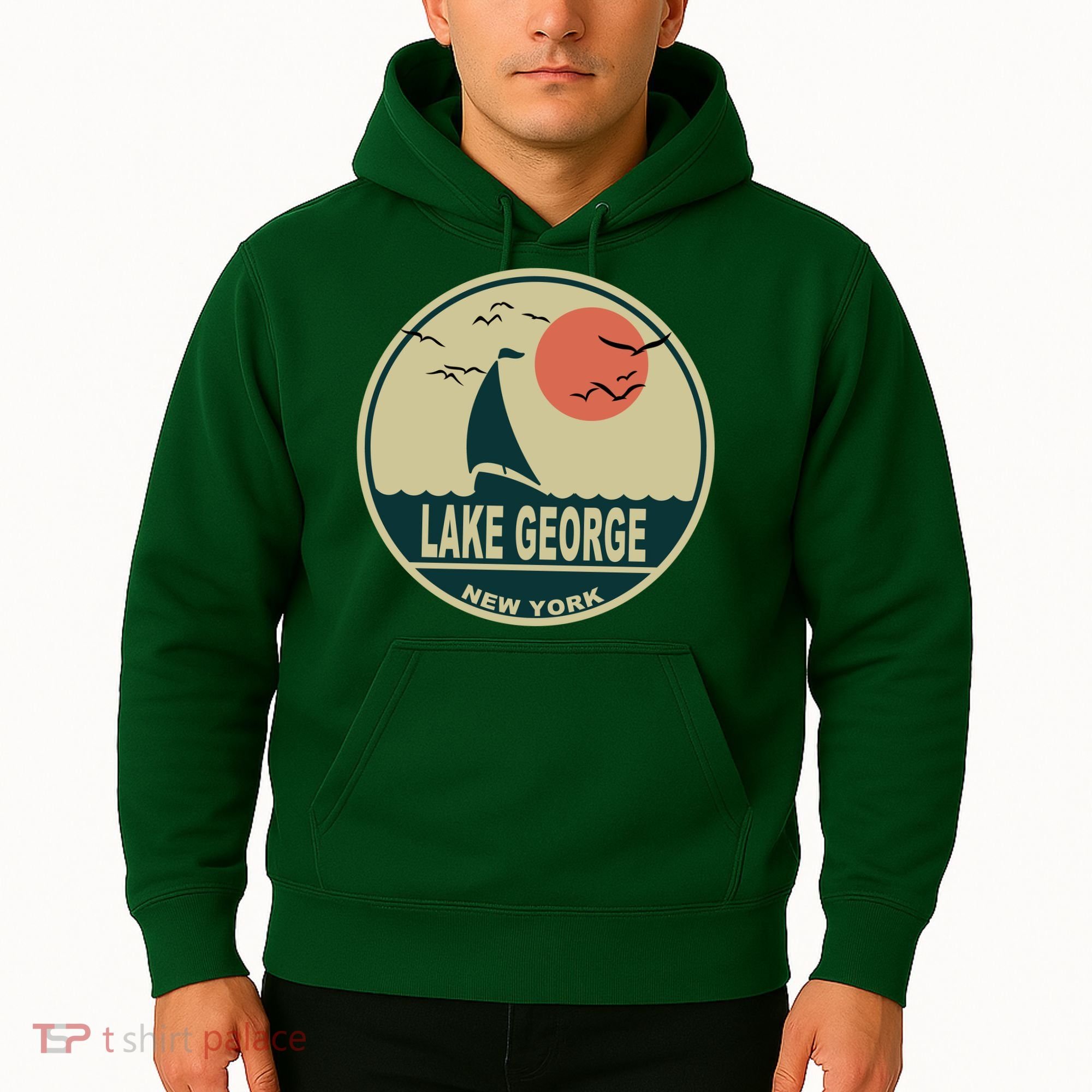 Lake George New York Hoodie