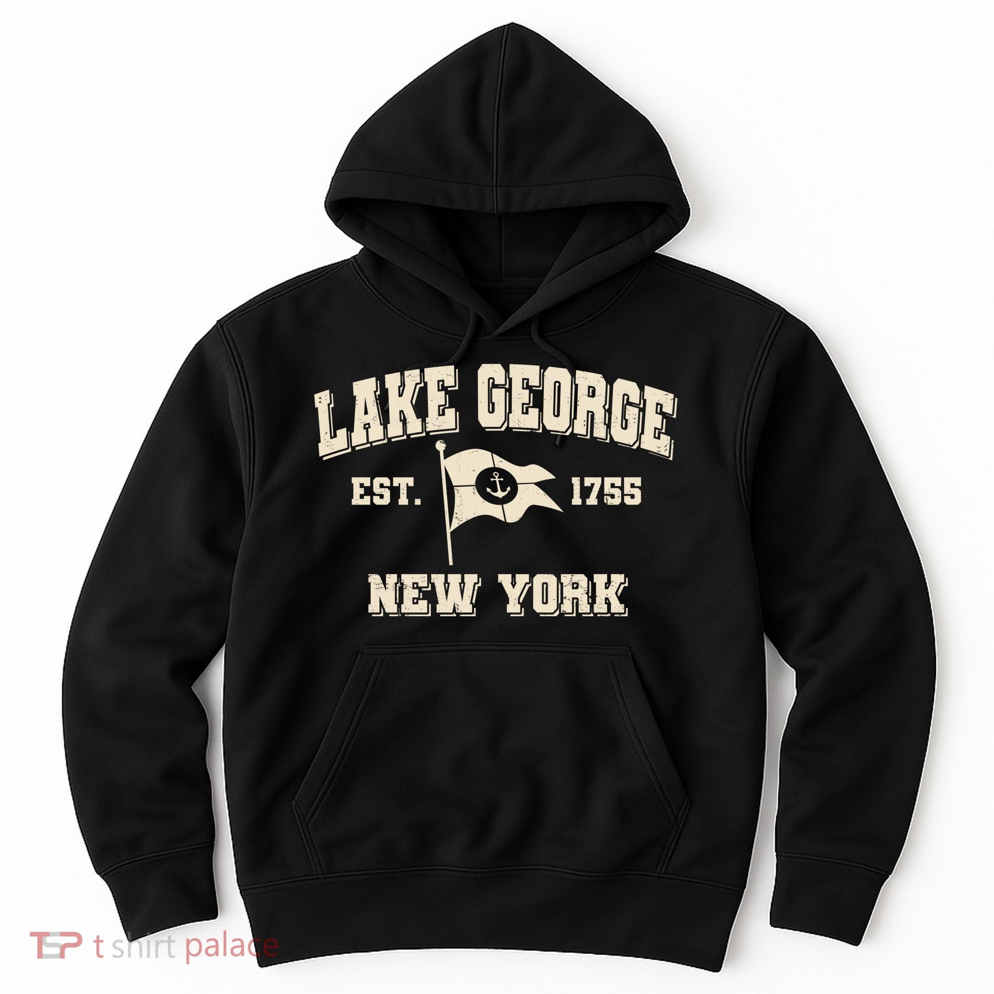 Lake George New York Est. 1755  Hoodie