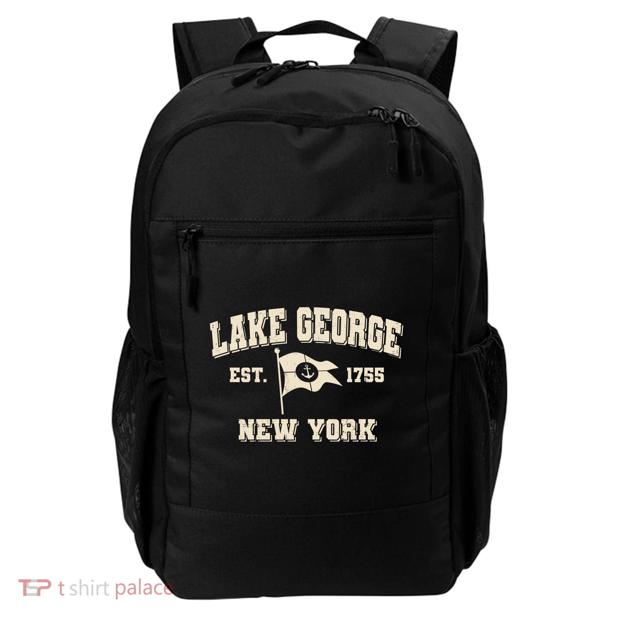 Lake George New York Est. 1755  Backpack