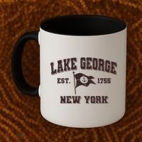 Lake George New York Est. 1755  Coffee Mug thumb 2