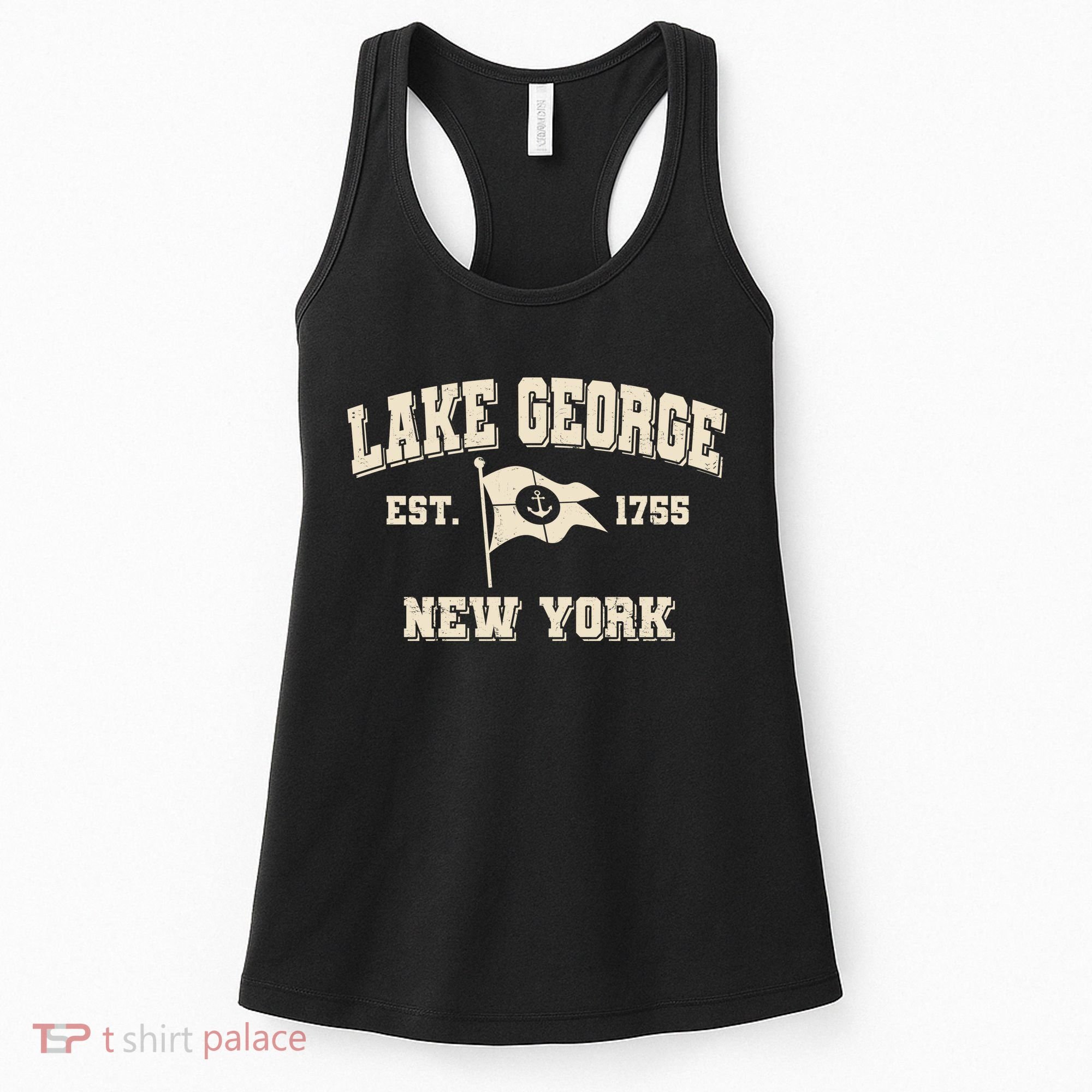 Lake George New York Est. 1755  Women's Tank Top