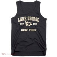 Lake George New York Est. 1755  Tank Top thumb 0