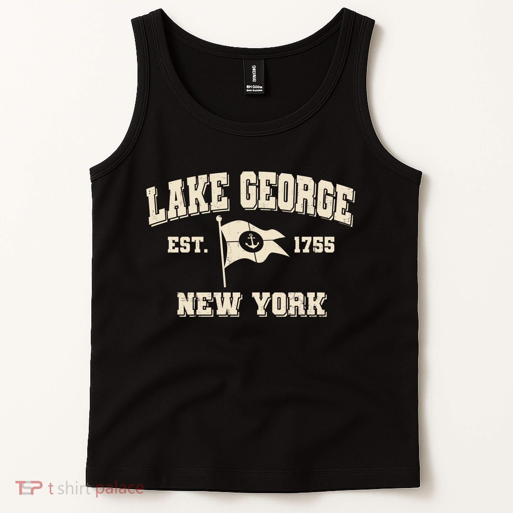 Lake George New York Est. 1755  Tank Top