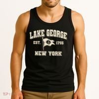 Lake George New York Est. 1755  Tank Top thumb 3