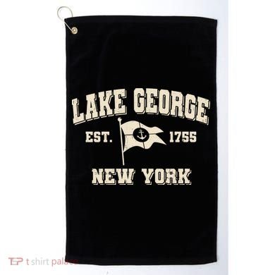 Lake George New York Est. 1755  Golf Towel