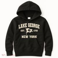Lake George New York Est. 1755  Kids Hoodie thumb 0