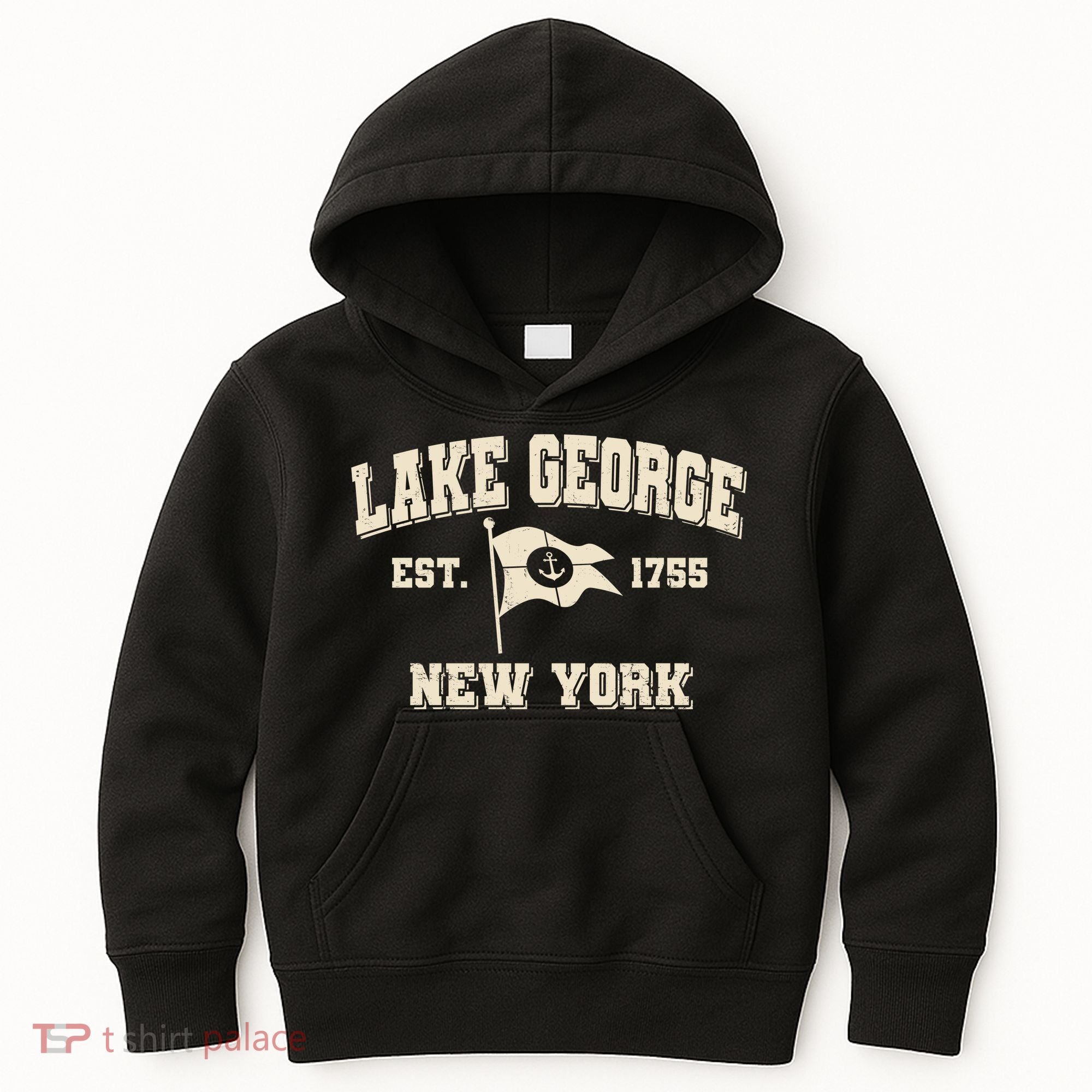 Lake George New York Est. 1755  Kids Hoodie
