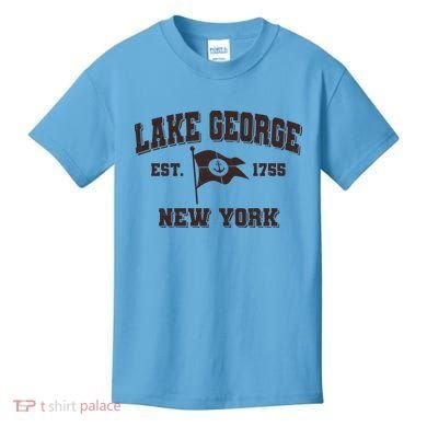 Lake George New York Est. 1755  Kids T-Shirt
